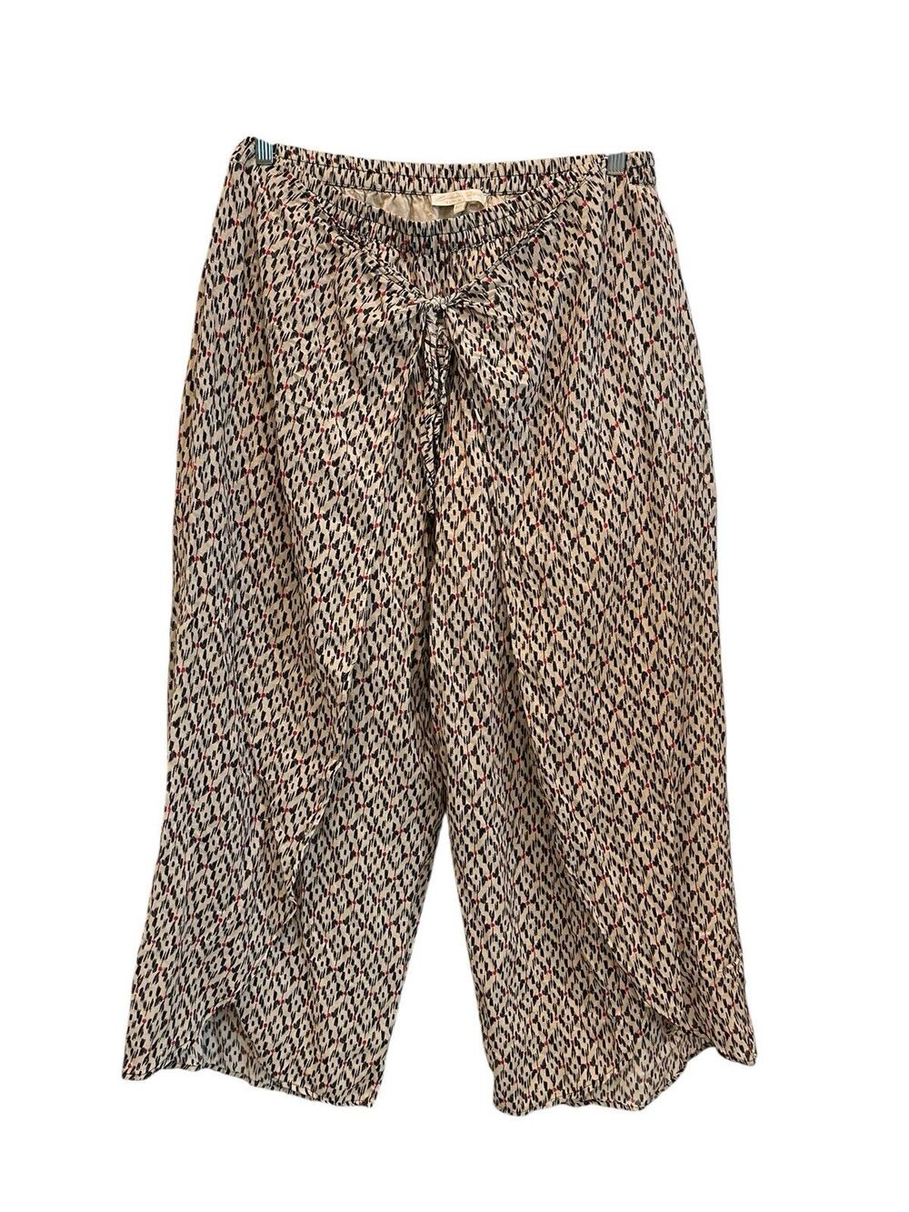 Everyday Ritual Sun & Sea XXL geometric print wide-leg cropped pants